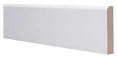 White Primed Bullnose Architrave Pack 45mm (set)